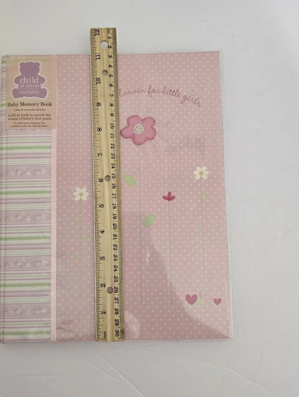 new y2k CHILD Of MINE Carter’s Baby SCRAPBOOK Memory Book Album Thank Heaven